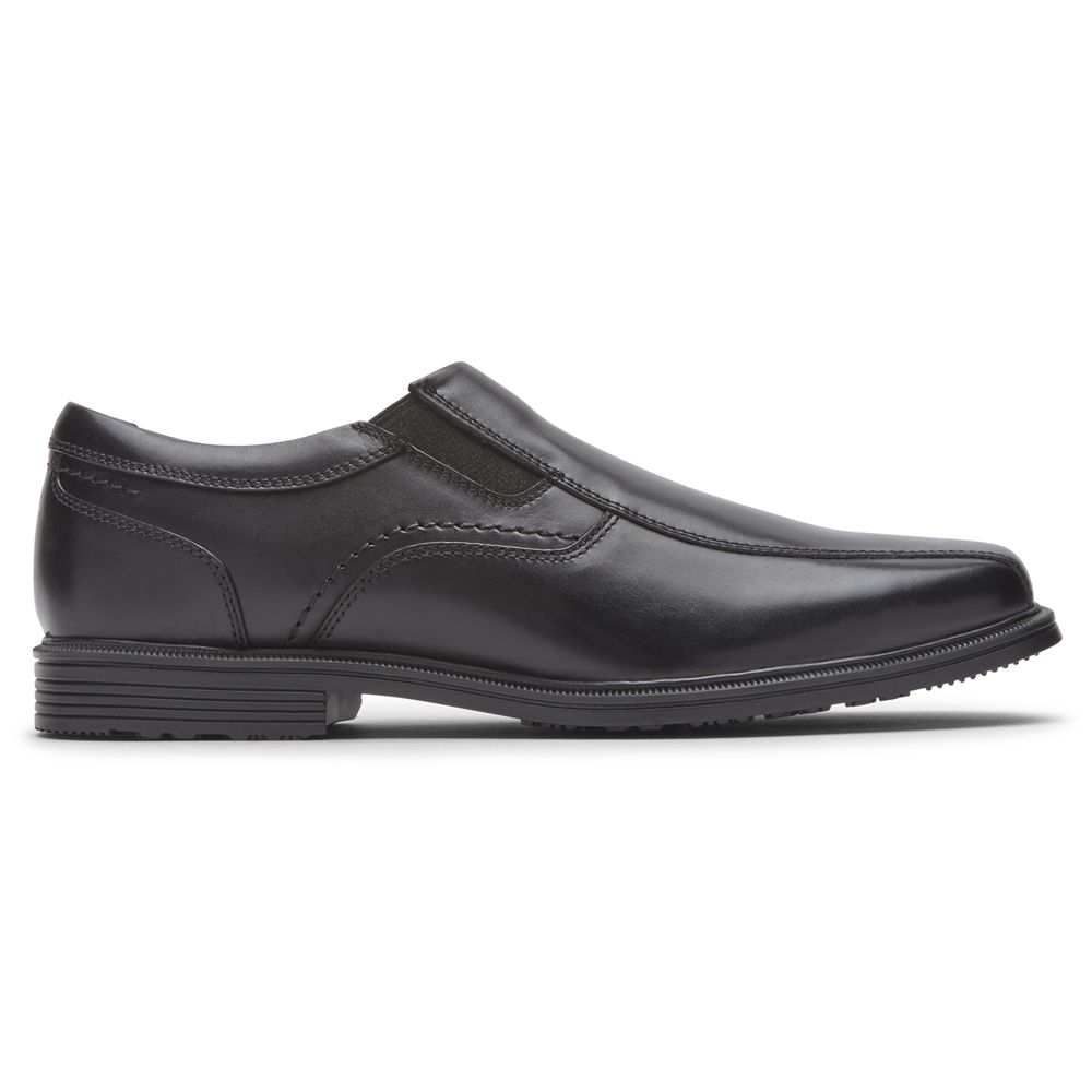 Slip-Ons Barbati Rockport Taylor Waterproof Negrii - Romania 9231-PAHOD